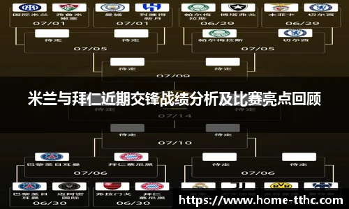 米兰与拜仁近期交锋战绩分析及比赛亮点回顾
